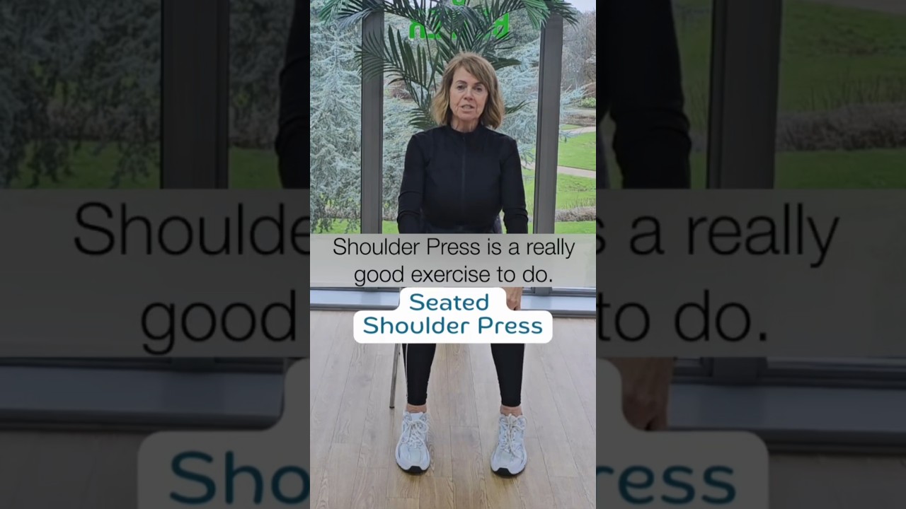 Pat's Exercise Snacks - Seated Shoulder Press 