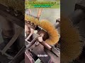 ⚡️ How Metal Wire Brushes are Made! (Fast &amp; Satisfying) #shorts #manufacturing #shortsfeed