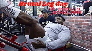 Olympia Prep Series: Brutal Leg Day with Roelly Winklaar