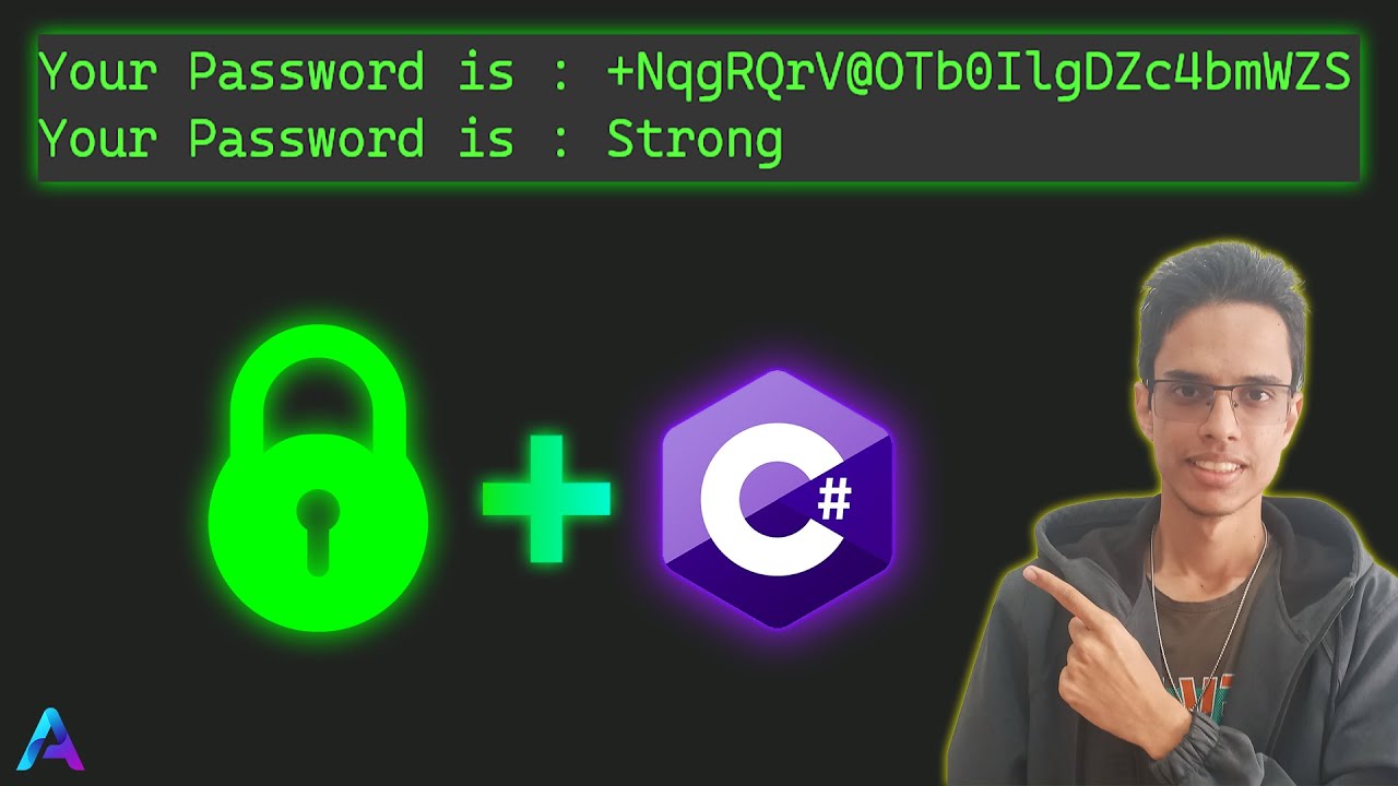 Make a Password Generator in C# (Step by Step) - YouTube