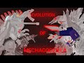 Evolution of mechagodzilla 19742021  animation  shn cretons