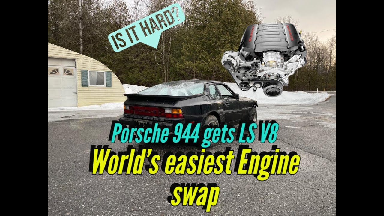 Do you want to LS swap your Porsche 944?? (EP 1)