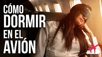 ¿Cómo se duerme en un avión en clase turista?