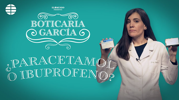 ¿Es mejor tomar paracetamol o ibuprofeno?  | EL MUNDO