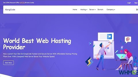 HTML Web Hosting Template 2023 | Whmcs Hosting Business Theme | Hosting Website Design Tutorial