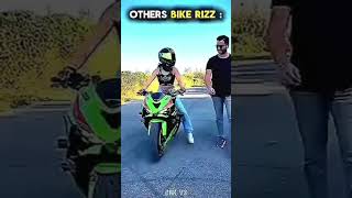 OTHER BIKERS RIZZ VS LAST ONE 💀 #edit #trending #trollface #troll #skulltroi #skulledit