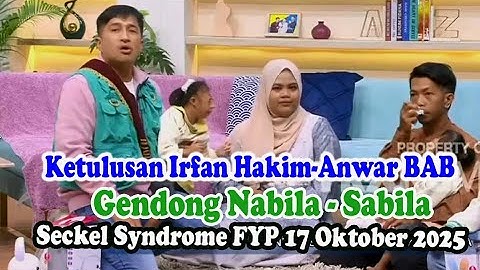 Ketulusan Irfan Hakin Anwar BAB Gendong Nabila & Sabila   Seckel Syndrome FYP 17 Oktober 2025