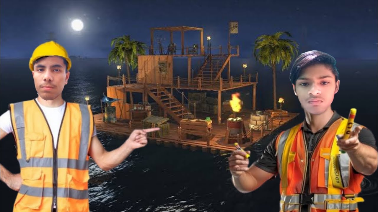 Raft Survival | Survival & Craft | Build house on raft - YouTube