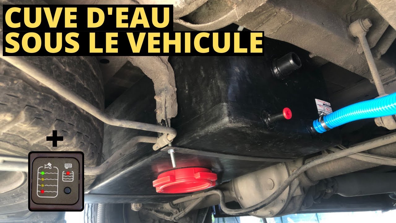 Réservoirs 93L eaux propres et eaux grises pour VW T5/T6