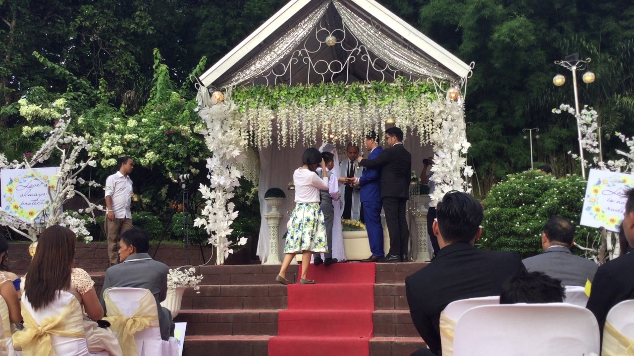 Kat and Romar wedding. Exchange of rings - YouTube