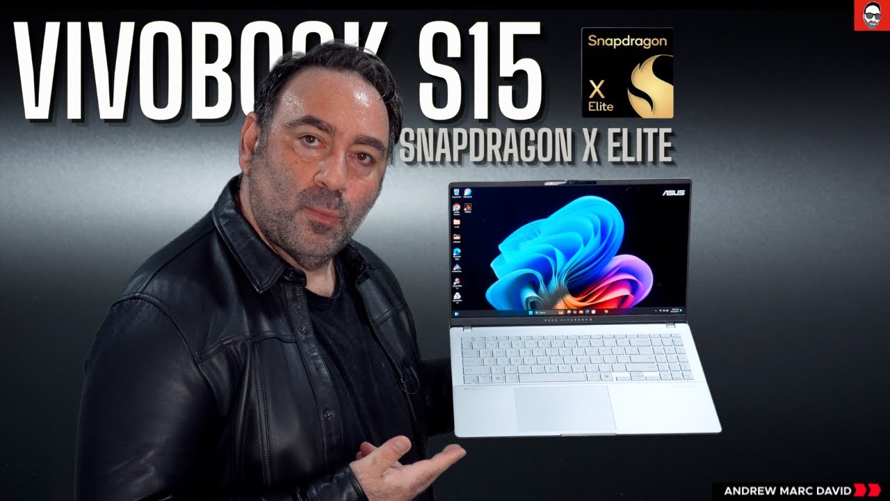 Asus Vivobook S15 with Snapdragon X Elite - YouTube