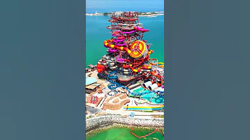 سفر حديقة مائية زلاجة مائية تشويق أدرينالين قطر Waterpark Familywalk Fun 