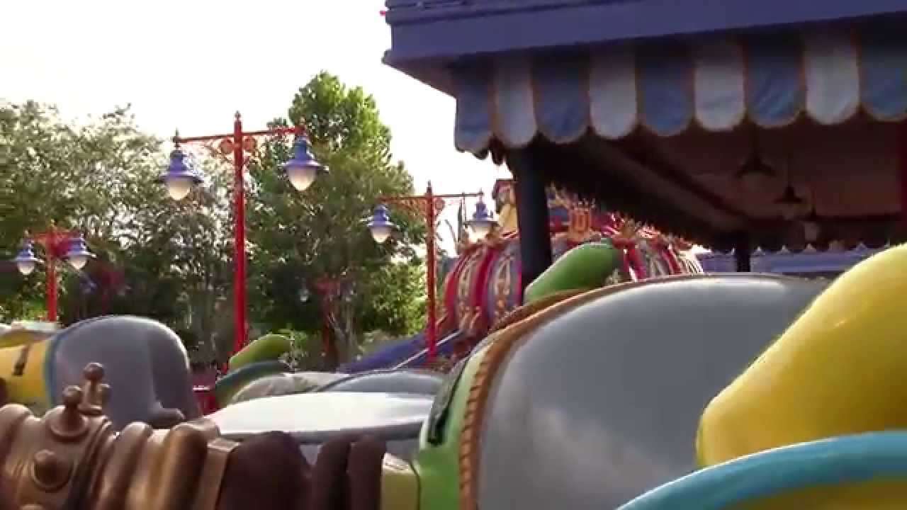 Dumbo The Flying Elephant Ride Along - Magic Kingdom - Walt Disney World