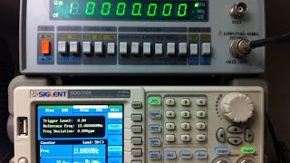 SDG1025 TCXO Option tutorial