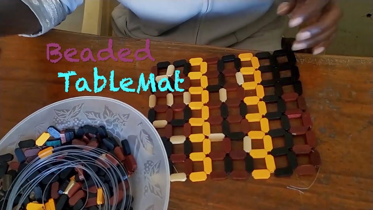 Beaded TableMat - DIY