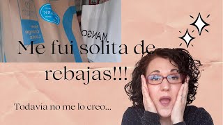 Me fui solita de rebajas!!! #soniaalmendrote #mango