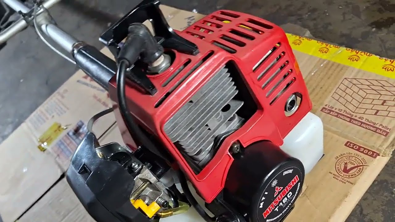 Máy cắt cỏ MITSUBISHI T180 nòng 36ly 35cc.Lh 0765959958.