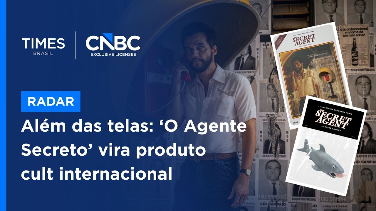 'O Agente Secreto' aposta em merchandising nos EUA e amplia estratégia internacional
