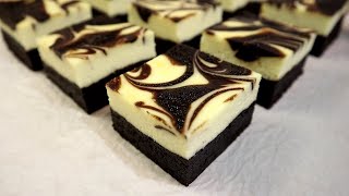 Cheesecake Brownies Recipe | Swirled Cheesecake Brownies | No Mixer Needed!