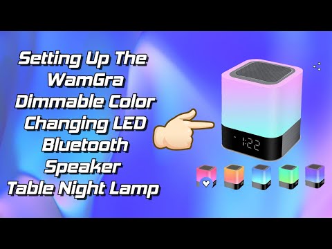 musky bluetooth touch lamp speaker