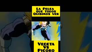 VEGETA VS PICORO PELEA EPICA