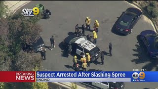 At Least 1 Dead After Slashing Spree With Machete In Encino, Suspect In Custody