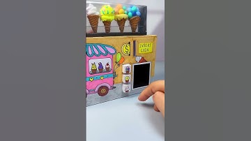 Manual DIY vending machine~#diy #craft #handmade