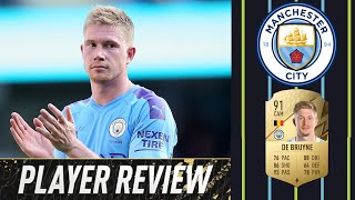 FIFA 22 Kevin De Bruyne Review - 91 Kevin De Bruyne Player Review - FIFA ULTIMATE TEAM 22