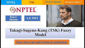 NPTEL || Revision Video 5 || TSK Fuzzy Model || Fuzzy Sets Logic and Systems & Applications