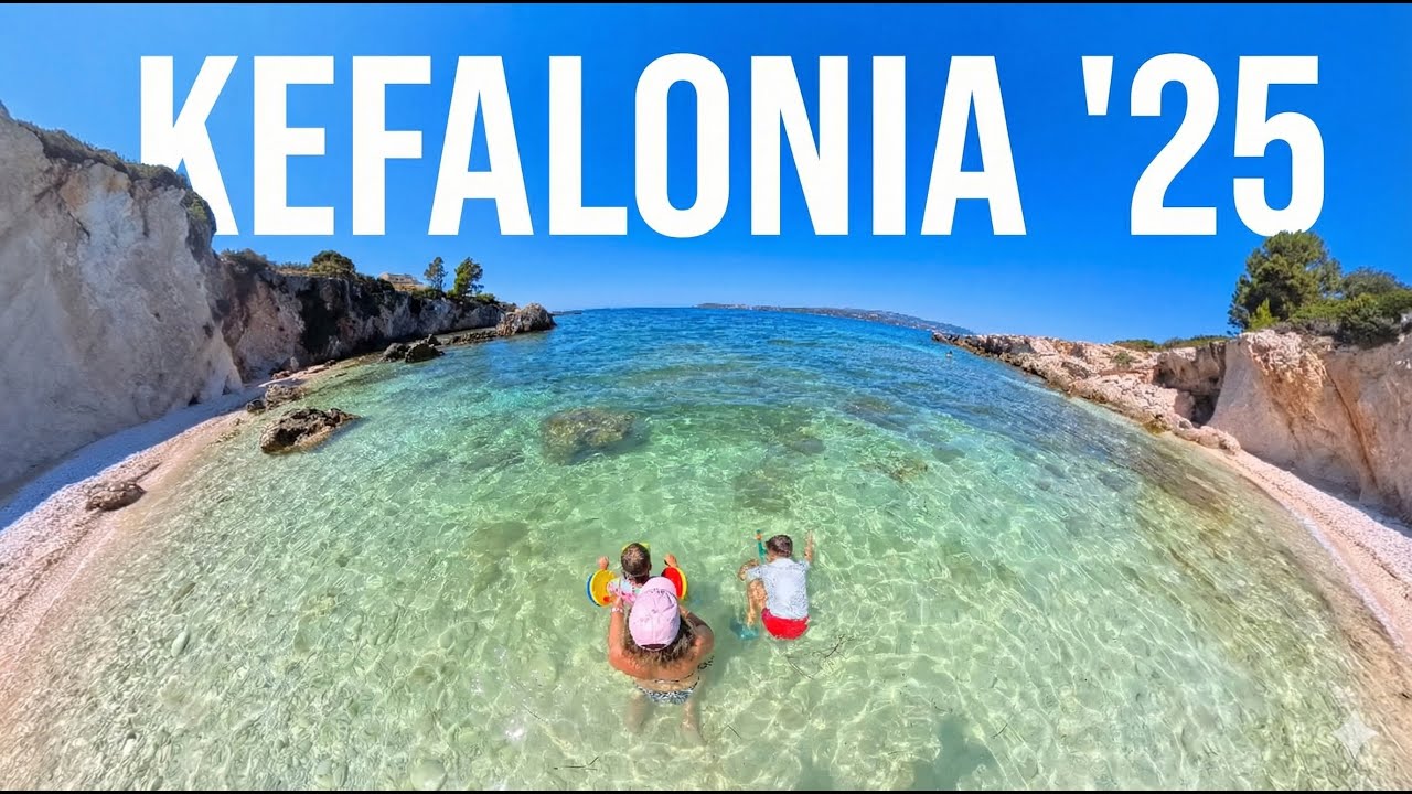 OUR GREEK SUMMER! 🇬🇷 | Kefalonia Family Holiday 2025
