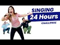 Singing for 24 hours with my brother  sister challenge  rimorav vlogs