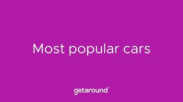 What cars perform best on the Getaround platform?