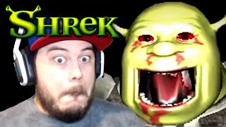 I LOST MY SANITY PLAYING THESE SLENDER SHREK GAMES!! | Random Horror Games! (Shrek Edition)