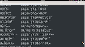 CentOS 8 Serveur LAMP : Partie 1.1 Parenthèse SELinux