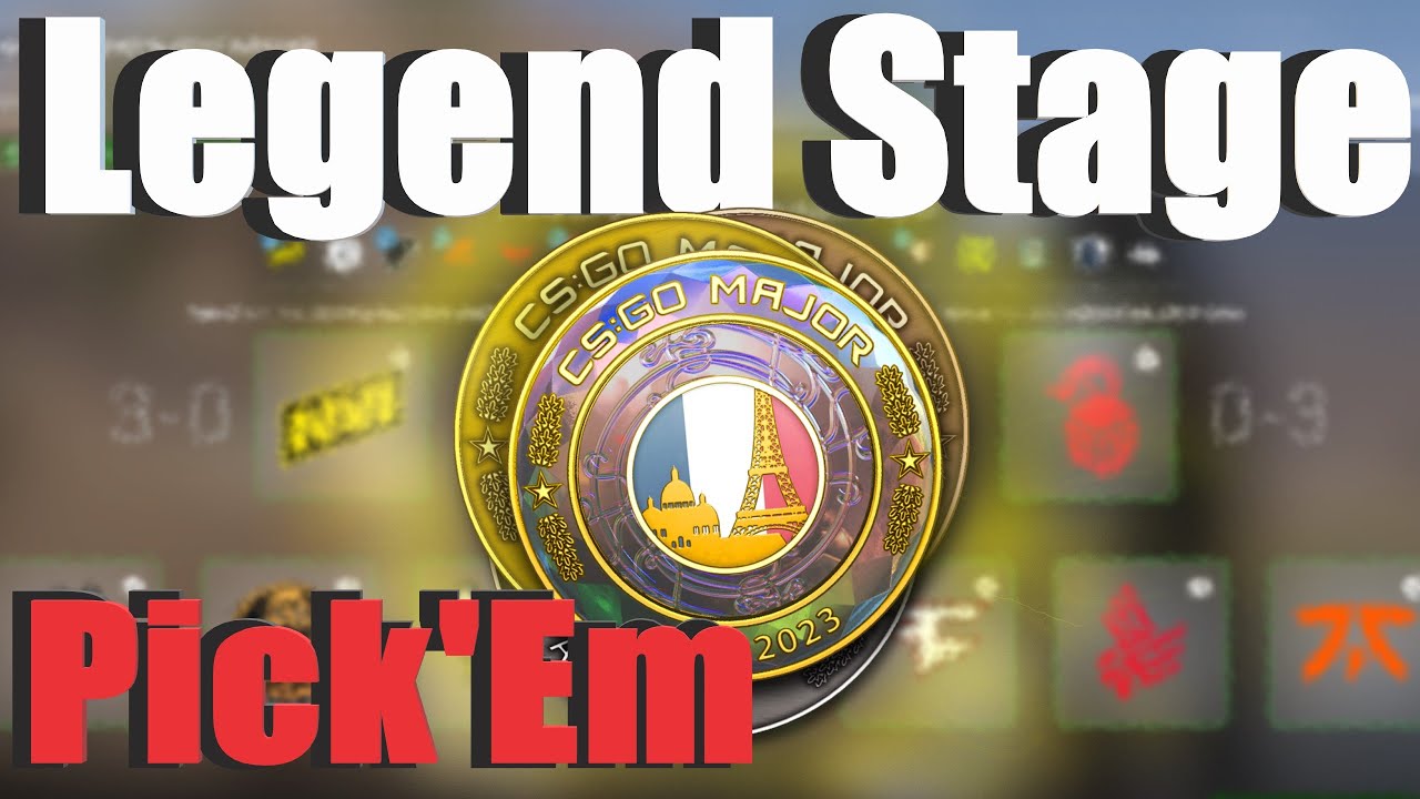 Quick Legend Stage Pick'Em Easy Diamond Paris Major 2023 csgo YouTube