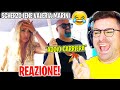 REAZIONE ALLO SCHERZO DELLE IENE A VALERIA MARINI 🤣