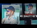 Top 10 High-Quality 4K CC Presets & XML Files for Cricket Editors ☠️ Link in description 🤩