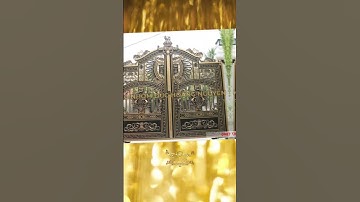 Mẫu cổng nhôm đúc cho biệt thự  #nhomduchoangnguyen #congdep #congnhomduc