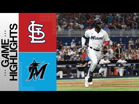 Cardinals vs. Marlins Game Highlights (7/4/23) | MLB Highlights