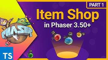 Visual Item Shop in Phaser 3.50 - Part 1