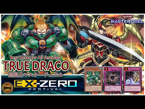 yugioh master duel true draco deck list Yu-Gi-Oh! Cards Complete with Ultra Pro Sleeves and Deck Box Tournament Ready Links Toys & Games EX-ZERO MASTER DUEL : TRUE