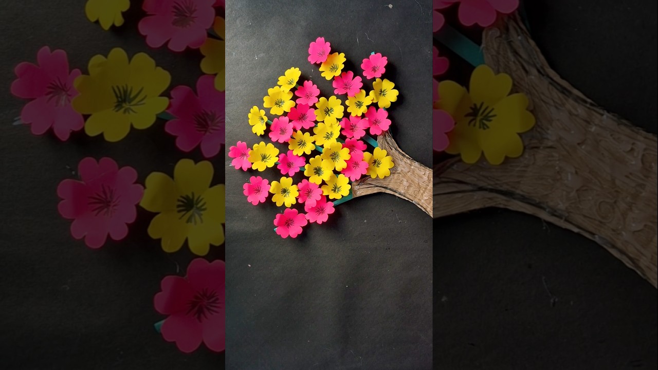 Beautiful Tree 🌳 wall hanging making 