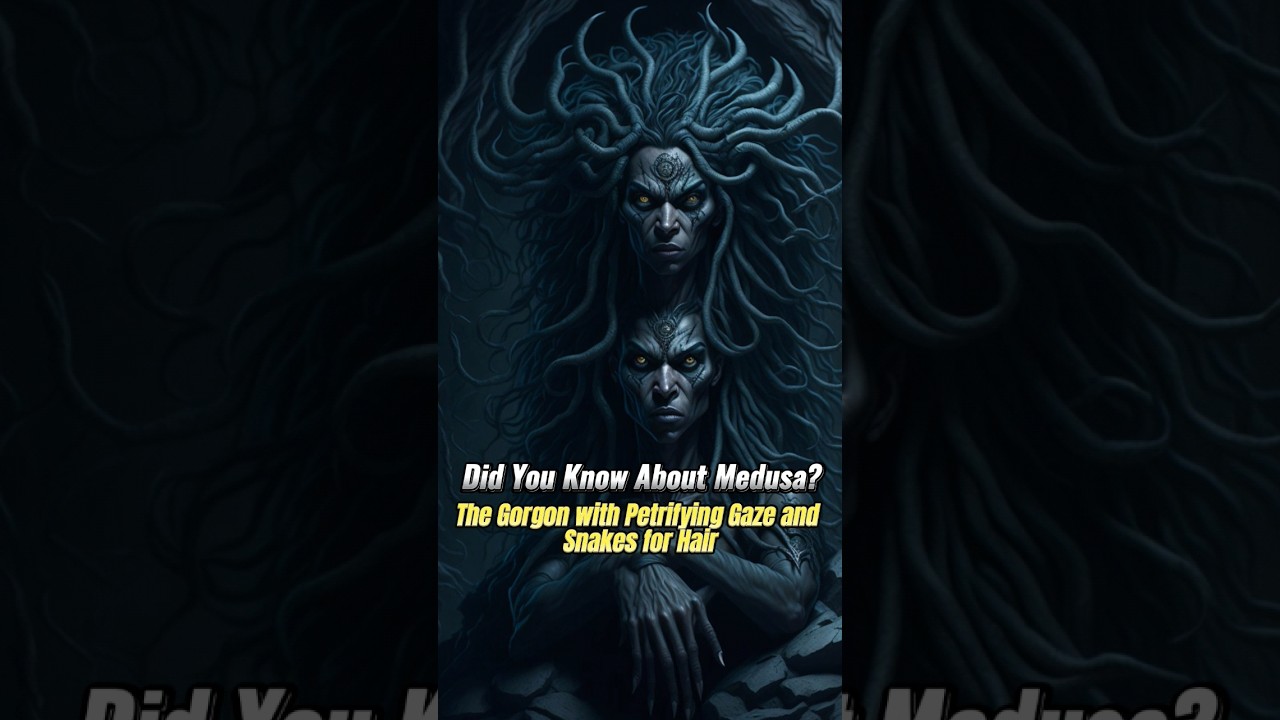 Did You Know About Medusa? The Gorgon with Petrifying Gaze and Snakes for Hair 