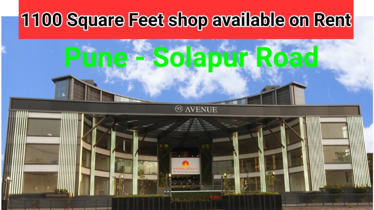 1100 Square Feet Shop On Rent Sale 93 Avenue Mall Fatimanagar Hurry Up 