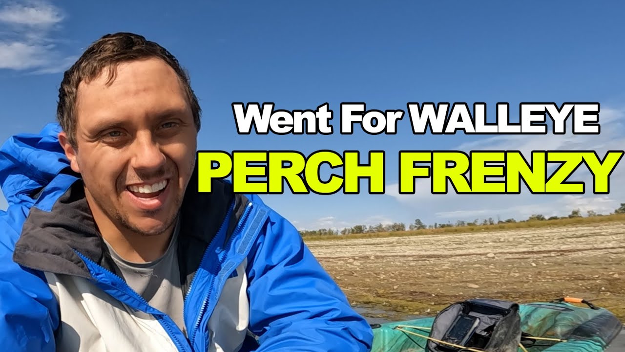 WHERE ARE THE WALLEYE??? (PURE PAIN) | Montana Kayak Fishing