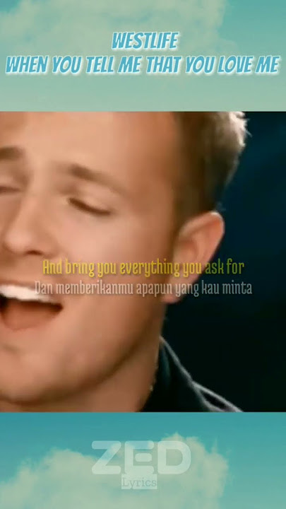 When you tell me that you love me 2 - Westlife ft Diana Ross #zedlyrics #westlife #dianaross #shorts