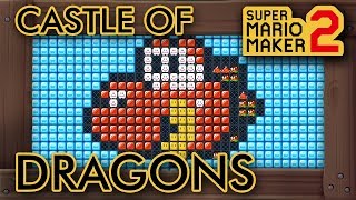 Super Mario Maker 2 - Awesome Castle Of Dragons Level