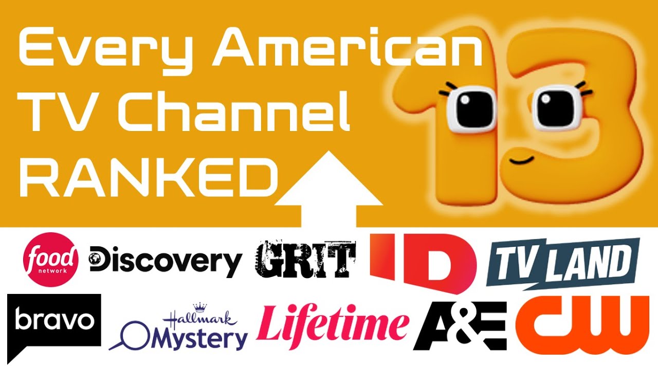Every American TV Channel RANKED (Part 13/15)