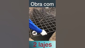 Fundação para duas lajes