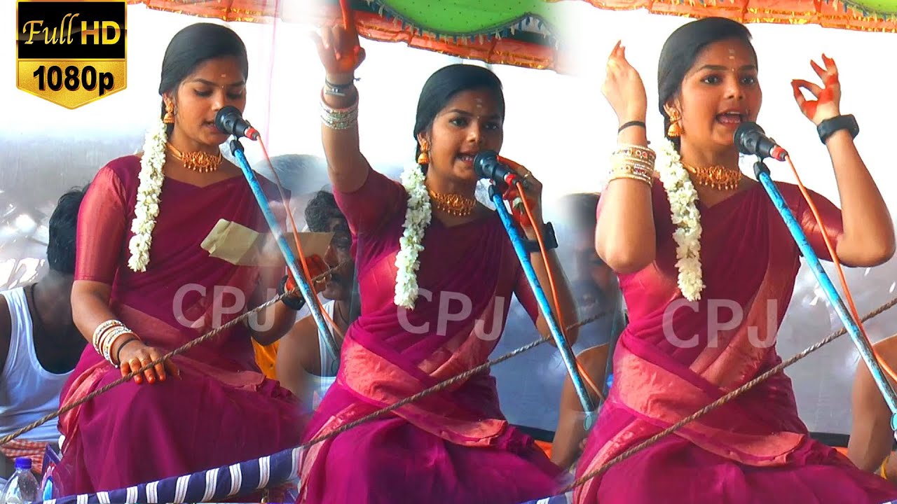 🛑பார்ப்போரை பிரமிக்க வைத்த கொடை விழாவில் மாதவி வில்லுப்பாட்டு